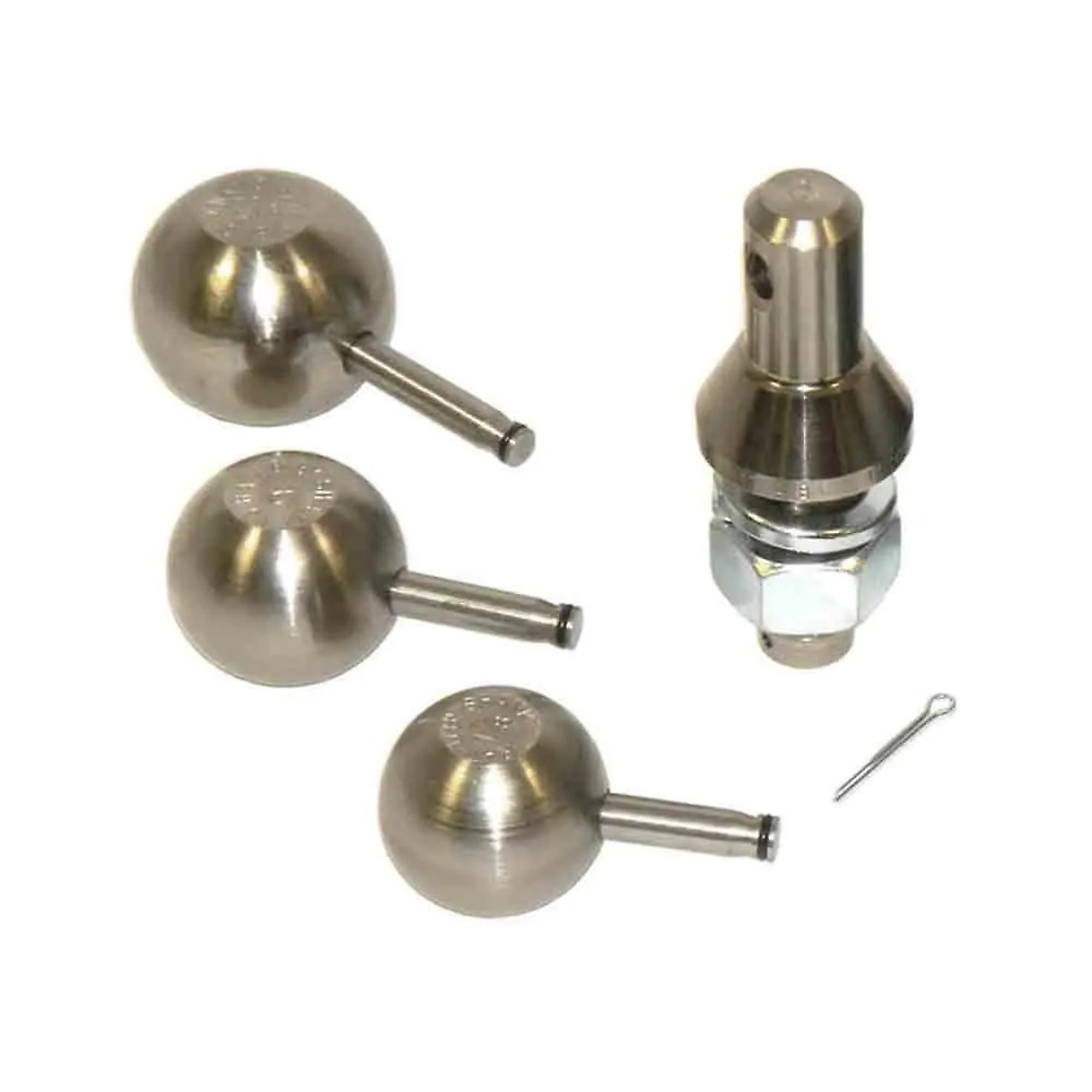 Convert-A-Ball 3-Ball Hitch Set — 1-7/8in., 2in., 2-5/16in. Balls, 1in. Nickel-Plated Shank, Model# 944-900